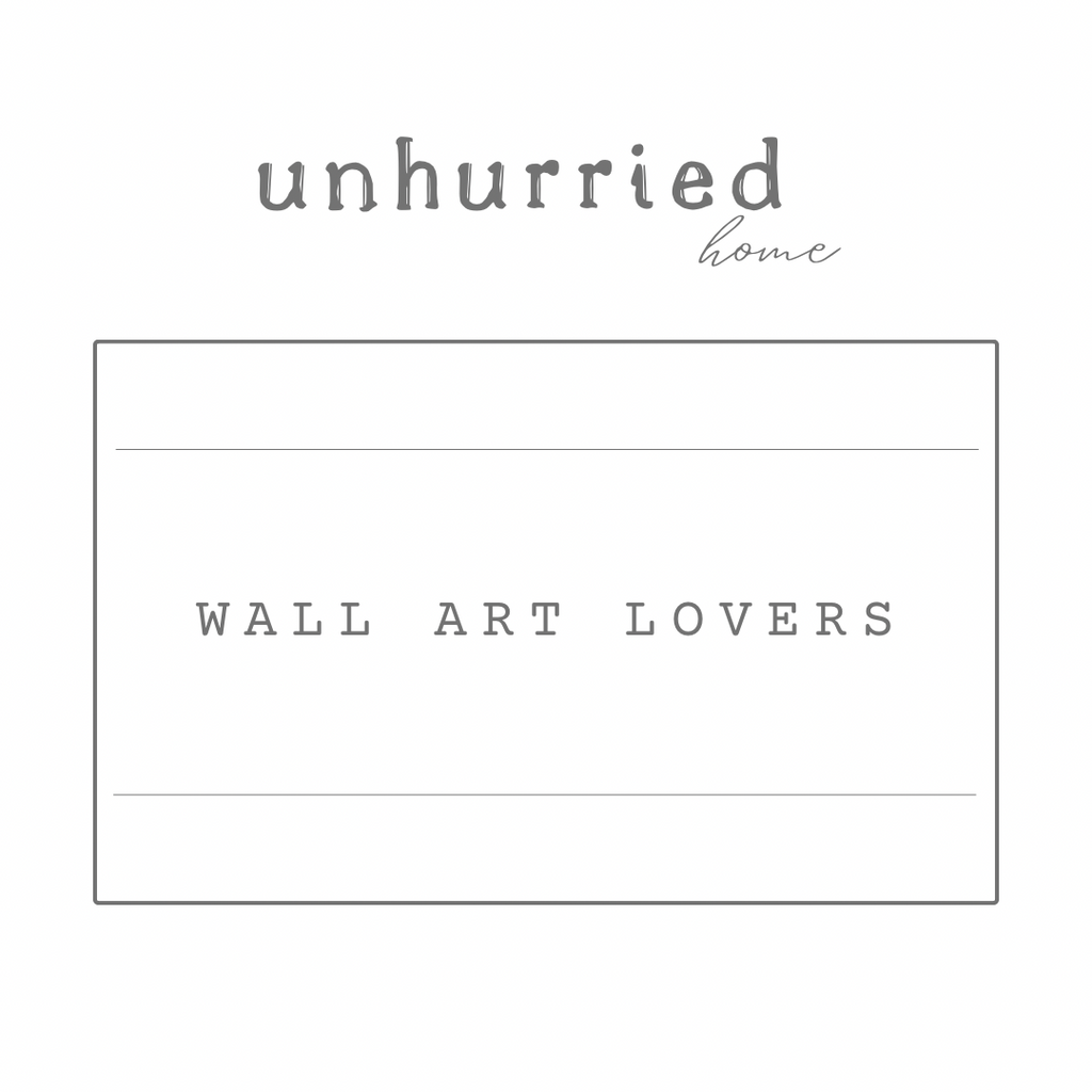 WALL ART LOVERS