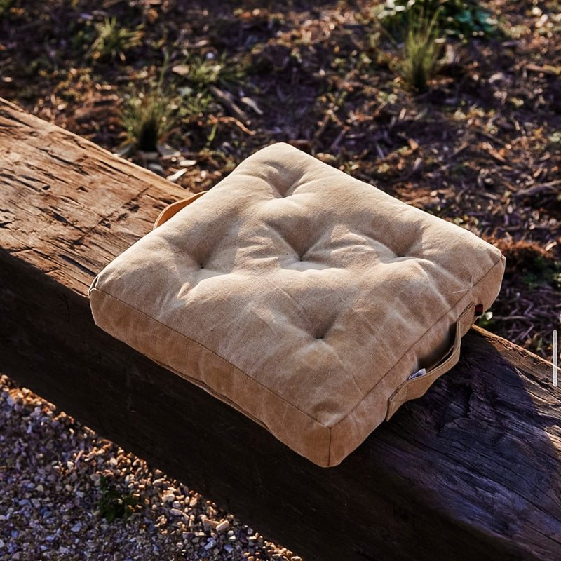 Pony Rider - Camp Fire Outdoor Cushions (Square)