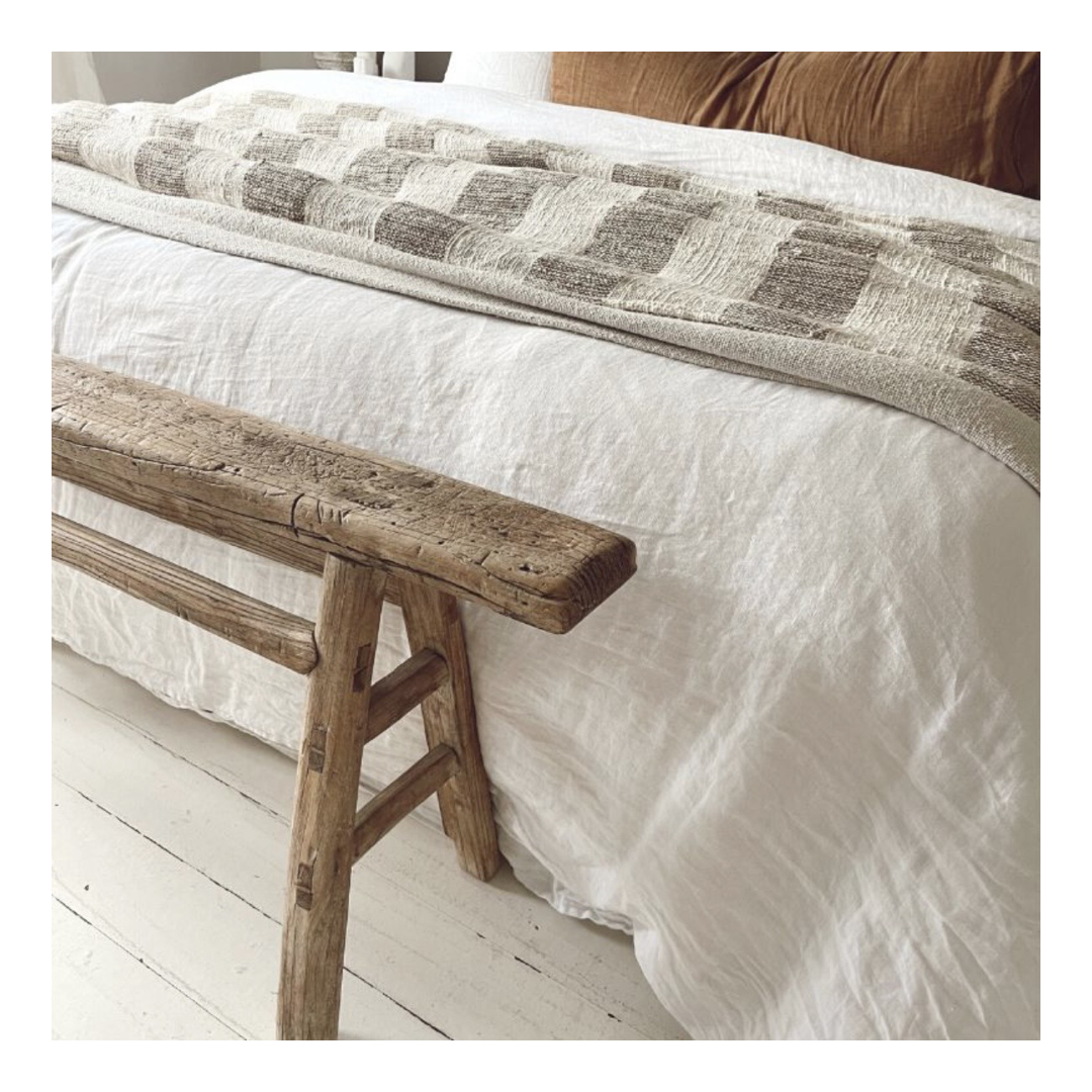 Skinny Elm Bench Unhurried Home